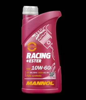 Mannol Racing+Ester 10W-60 (1L) (Balenie 1l | Kartón 20ks)
