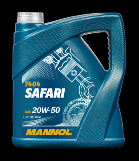 Mannol Safari 20W-50 (4L) (Balenie 4l | Kartón 4ks | Art.Nr.: MN7404-4)