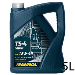 Mannol TS-4 SHPD 15W-40 Extra (5L) (Balenie 5l | Kartón 4ks | Art.Nr.: MN7104-5)