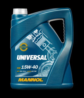 Mannol Universal 15W-40 (5l) (Balenie 5l | Kartón 4ks | Art.Nr.: MN7405-5)