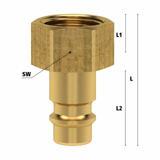 Vzduchová vsuvka M14 × 1,5 (vnútorný závit)