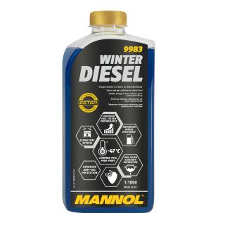 Winter Diesel - Zimné aditívum do nafty  (1L) (Balenie 1l | Kartón 20ks)