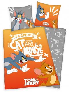 Detské obliečky Tom a Jerry 02 140x200 70x90 cm 100% Bavlna Carbotex