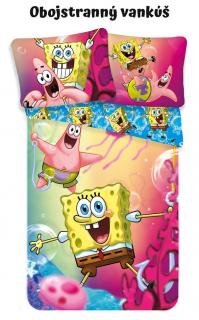 Obliečky Sponge Bob 02 140x200 70x90 cm 100% Bavlna Jerry Fabrics
