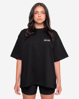 Dámske oversized triko Prisma - black S