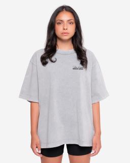 Dámske oversized triko Prisma - light stone L