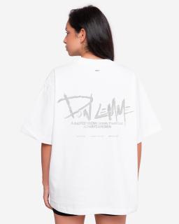Dámske oversized triko Sparkle - white L