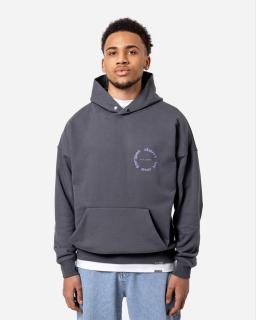 Oversized Mikina Circle - grey L