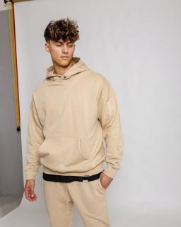 Oversized Mikina Deep - beige L