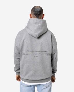 Oversized Mikina Over - grey L