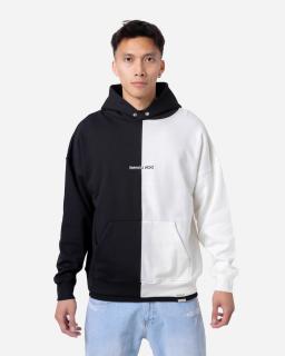 Oversized Mikina Versa - black/white L