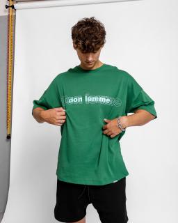 Oversized Triko Explore - green L