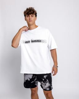 Oversized Triko Explore - white S