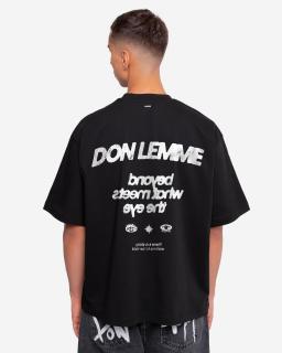 Pánske oversized triko Mirage - black XL