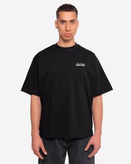 Pánske oversized triko Prisma - black L