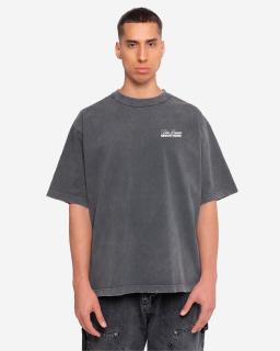 Pánske oversized triko Prisma - washed grey XL