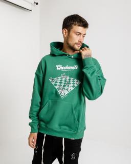 Unisex Mikina Checkmate - green L