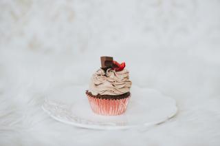 Cup-cakes Príchuť: Vanilka/biela čokoláda- vanilkový krém
