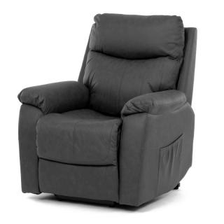 Autronic, Kreslo relaxačné, TV-5874 GREY, polohovacie, elektrické