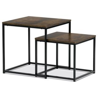 Autronic Set 2 ks stolíkov AF-076 OLW