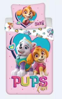 Detské obliečky 140x200 PAW PATROL pups