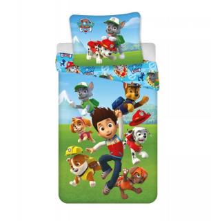 Detské obliečky 140x200 PAW PATROL skákanie