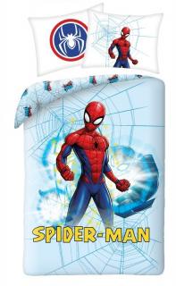 detské obliečky  140x200 SPIDERMAN bledé