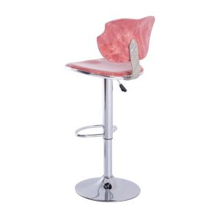 Drevona DANTE (7861) Červená barová stolička