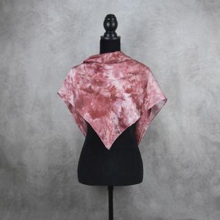 Hodvábna šatka LIMITED_188, Vyrobená na Slovensku, 90 x 90cm