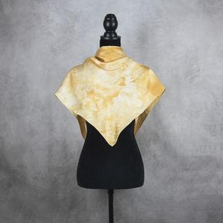 Hodvábna šatka LIMITED_209, Vyrobená na Slovensku, 90 x 90cm