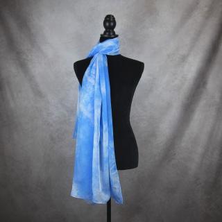 Hodvábny šál LIMITED_048, Vyrobený na Slovensku, 180 x 110cm