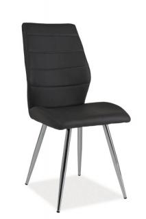 Jedálenská stolička Signal H-607 chróm/grafit
