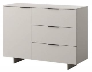 Komoda ALMA 1D3S, pieskovo béžová