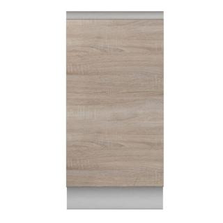 Kondela Dolná skrinka D 40, dub sonoma/biela, pravá, LINE
