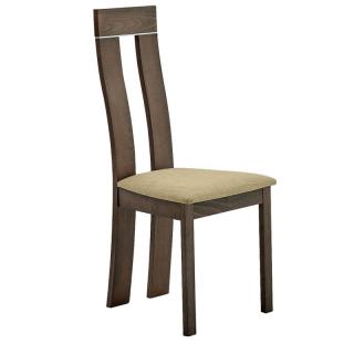 Kondela Drevená stolička, DESI, buk merlot/hnedá látka