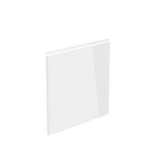 Kondela Dvierka na umývačku riadu, AURORA, biela extra vysoký lesk HG, 44,6x57