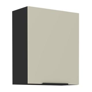 Kondela Horná skrinka, cashmere/čierna, ARAKA 60 G-72 1F