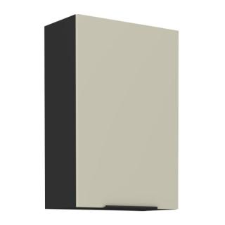 Kondela Horná skrinka, cashmere/čierna, ARAKA 60 G-90 1F