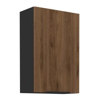 Kondela Horná skrinka, orech okapi/čierna, MENZO 60 G-90 1F