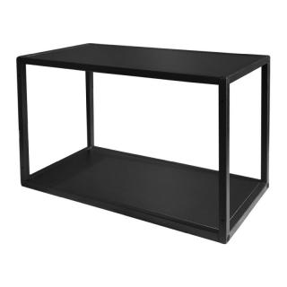 Kondela Polica, čierna, ARAKA/MENZO/SIBER ONE LOFT 60 G-36