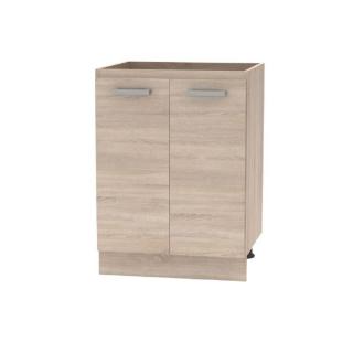 Kondela Spodná skrinka 60 2DV, NOVA PLUS, NOPL-057-0S, dub sonoma