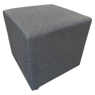 Kondela, Taburet, látka Twist, tmavosivá, REGOR