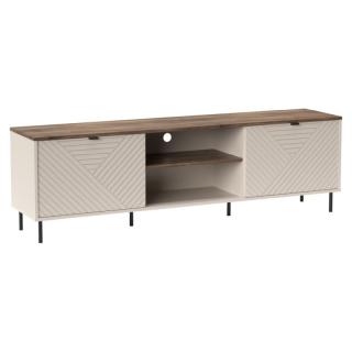 Kondela TV stolík, kašmír/dub castello, EYCO 2D/180