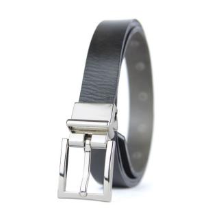 Kožený dámsky opasok GENTLE SILVER, šírka 2.5cm, Ručná výroba na Slovensku - Olivová