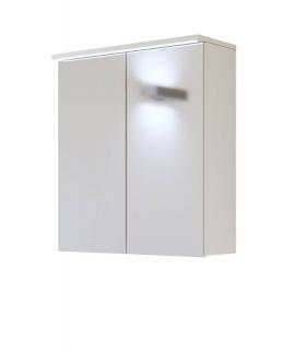 Kúpeľňová skrinka CMD GALAXY WHITE 840 biela/biely vysoký lesk