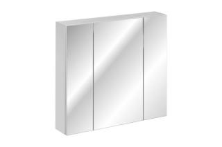 Kúpeľňová skrinka CMD HAVANA 84-80 biela/zrkadlo