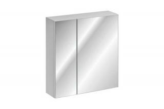 Kúpeľňová skrinka CMD LEONARDO WHITE 84-60-B-2D biela/biela