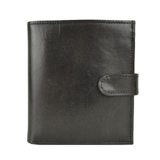 Luxusná exkluzívna kožená peňaženka č.8333 v čiernej farbe