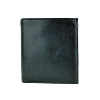 Luxusná kožená peňaženka č.8333/1 v čiernej farbe