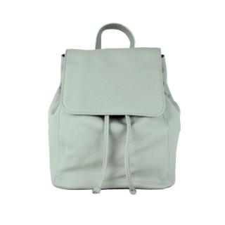 Luxusný kožený ruksak z pravej hovädzej kože č.8659 v šedej farbe